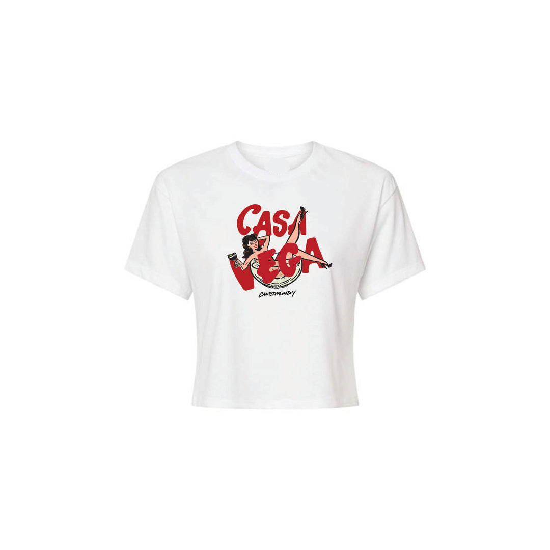 Casa Vega Margarita White Tee by CANTSTOPGOODBOY