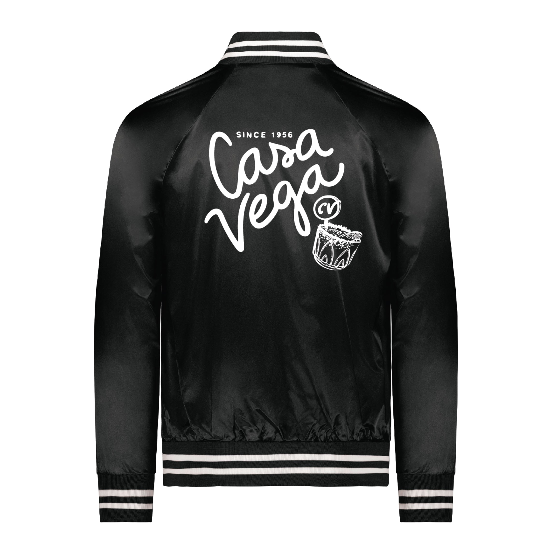 Casa Vega Black Varsity Jacket
