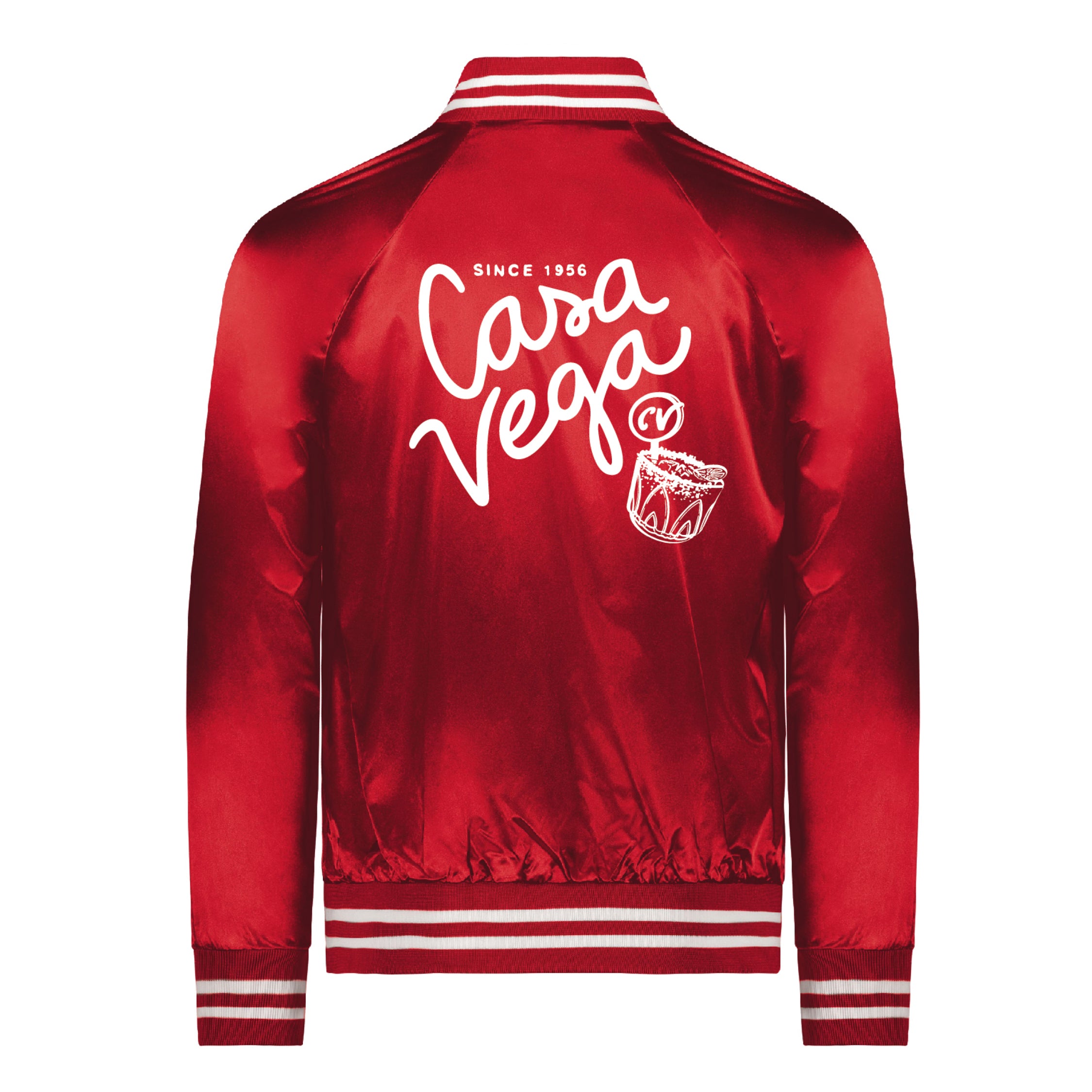 Casa Vega Red Varsity Jacket